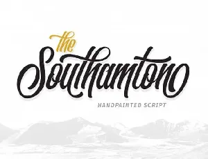 The Southamton Typeface font