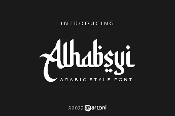 Alhabsyi font