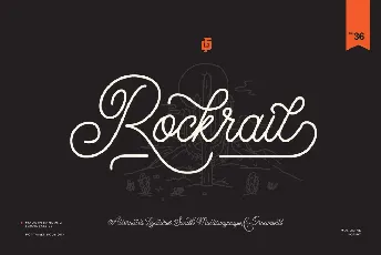 Rockrails font