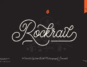 Rockrails font