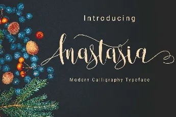 Anastasia Script Free font