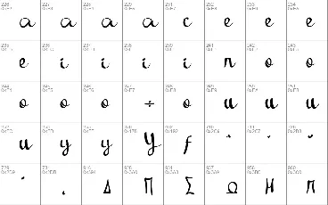 Hello Homework font