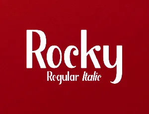 Rocky font