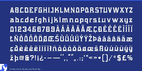 Gumtuckey font