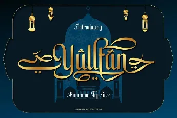 Yulltan font