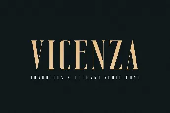 Vicenza font