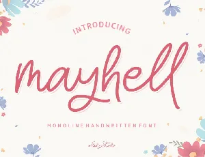 Mayhell font