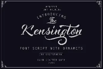 Kensington Calligraphy font