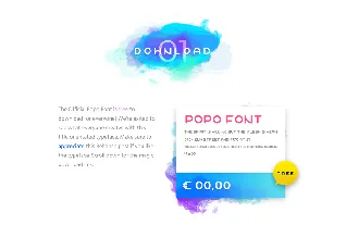 Popo font