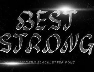 Best Strong font