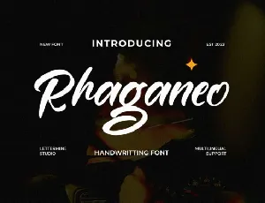 Rhaganeo font