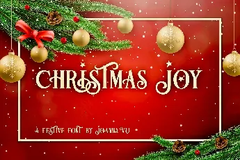 Christmas Joy font