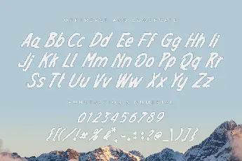 Queenstown font