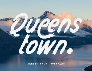 Queenstown font