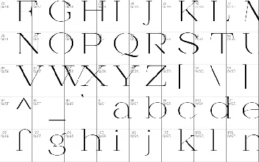 Glastigo font