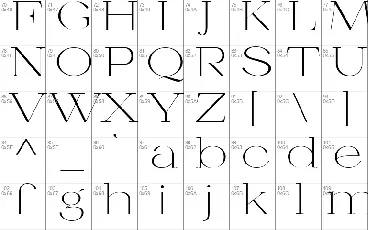 Glastigo font