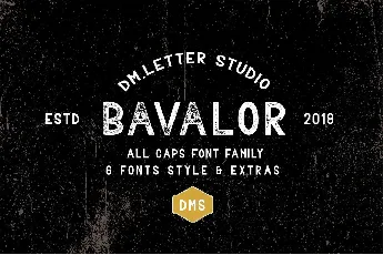 Bavalor Typeface Free font