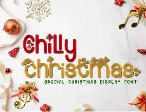 Chilly Christmas font