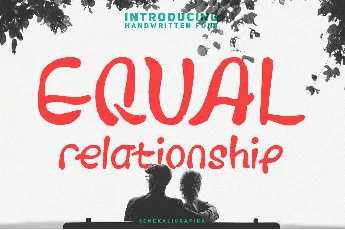 Equal Relationship Demo font