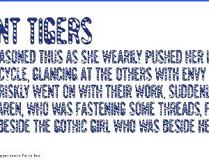 Giant Tigers font