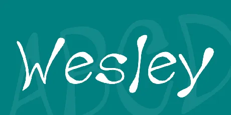 Wesley font