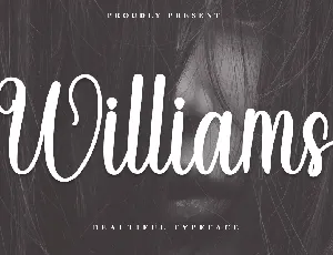 Williams font