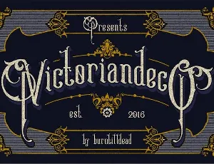 Victoriandeco font