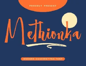 Methionka font