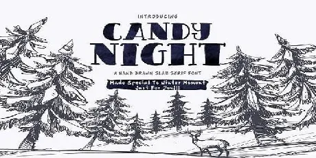 Candy Night font