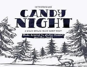 Candy Night font