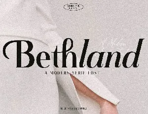 Bethland font