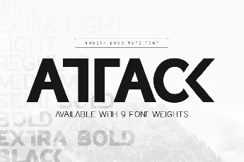 ATTACK font