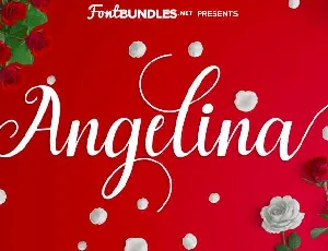 Angelina Script Free font