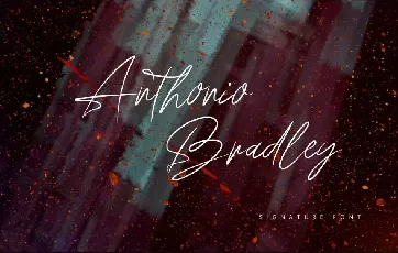 Anthonio Bradley font