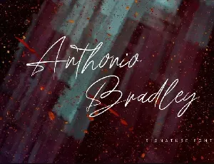 Anthonio Bradley font