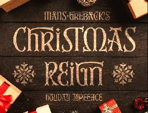 Christmas Reign font