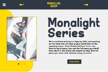 Monapella font