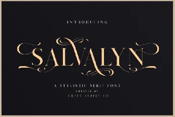 Salvalyn font