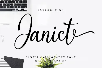 Janiet font