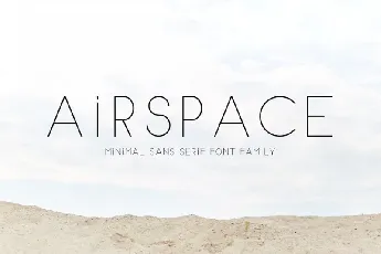 AIRSPACE Sans Serif font