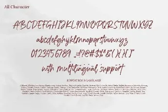 Realistic Twilight font