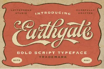 Earthgate font
