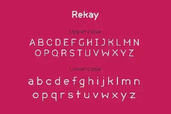 Rekay font