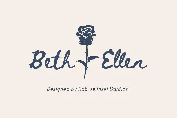 Beth Ellen 2 font