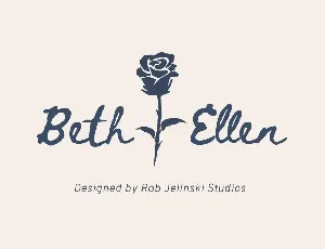 Beth Ellen 2 font