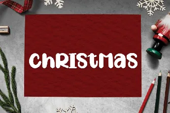 Winter Blessing Display font