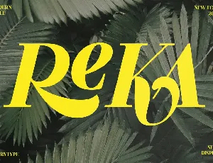 REKA font