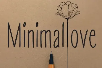 Minimallove Handwritten font