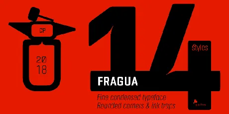 Fragua Sans & Condensed Family font