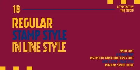 Blaugrana font